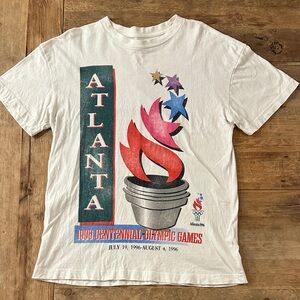 Heritage White Olympic Graphic Tee
